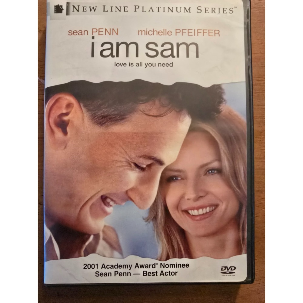 I am Sam (DVD, 2001), Penn, Pfeiffer,‎ Fanning, Excellent Condition